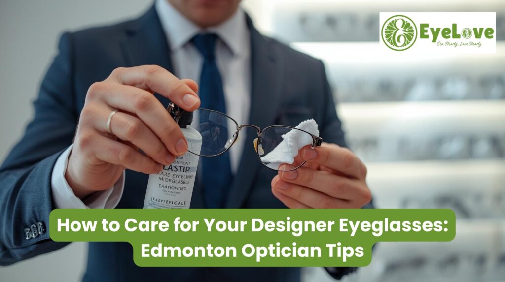 Designer Eyeglasses Edmonton Optician Tips