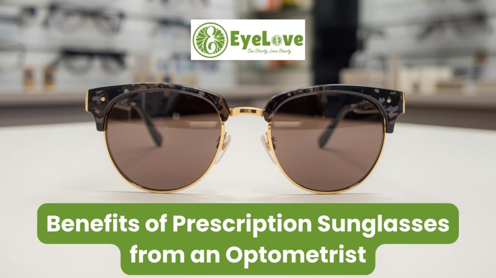 optometrist in edmonton providing prescription sunglasses
