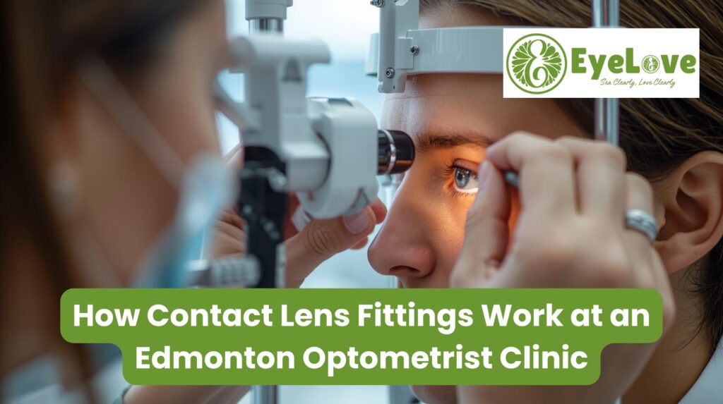 Edmonton optometrist contact lens fitting