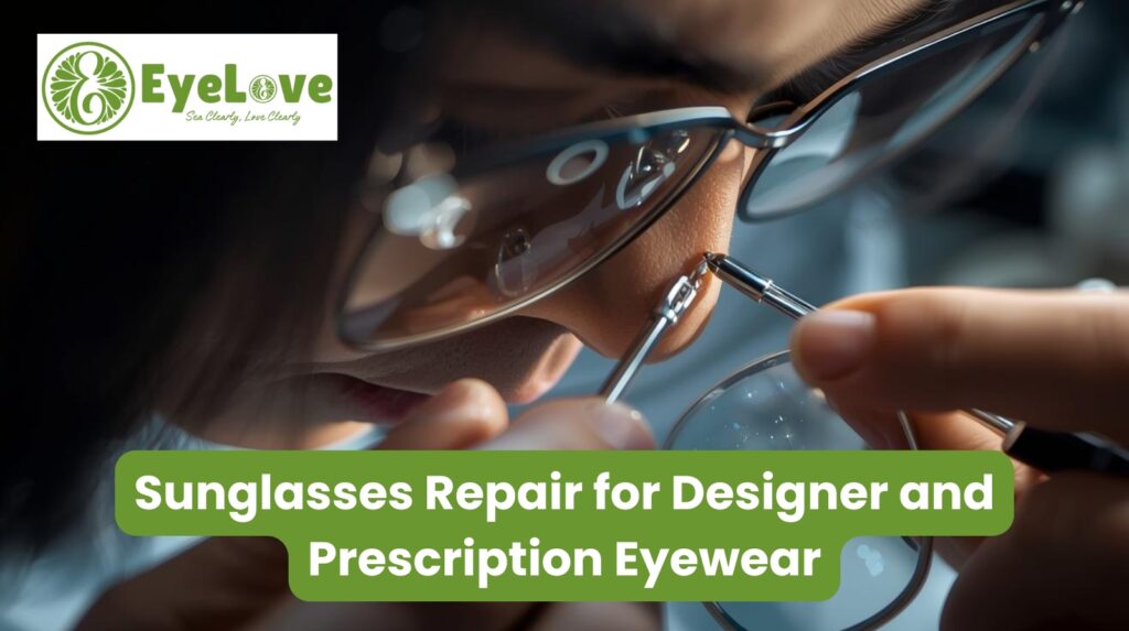 Sunglasses repair Edmonton for designer and prescription eyewear